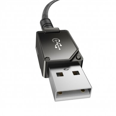 USB cable - Lightning Baseus Unbreakable 2.4A 480Mbps 2m - black 3