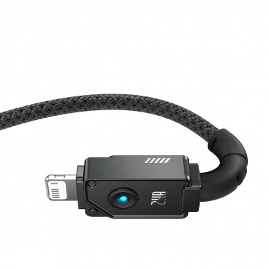USB cable - Lightning Baseus Unbreakable 2.4A 480Mbps 2m - black 6