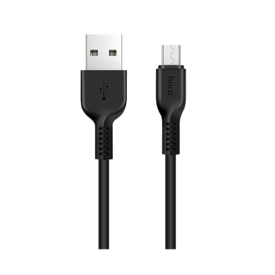 Hoco X20 USB-A – MicroUSB 2.0m kabelis – juodas