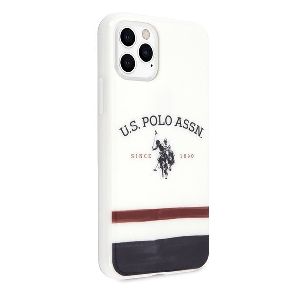 Dėklas Us Polo Ushcn65Pcstrb Iphone 11 Pro Max baltas Tricolor Pattern Collection 4 Dėklas Us Polo Ushcn65Pcstrb Iphone 11 Pro Max baltas Tricolor Pattern Collection 4