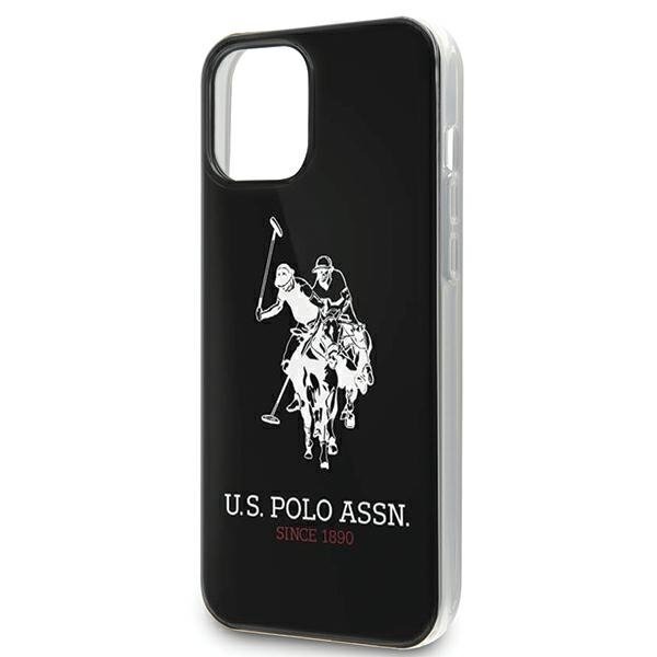 Originalus Us Polo Dėklas Ushcp12Ltpuhrbk Iphone 12 Pro Max Juodas Shiny Big Logo 3 Originalus Us Polo Dėklas Ushcp12Ltpuhrbk Iphone 12 Pro Max Juodas Shiny Big Logo 3