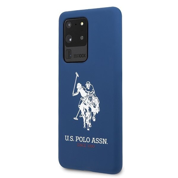 Dėklas Us Polo Ushcs69Slhrnv S20 Ultra G988 Granatowy/Navy Silicone Collection 1 Dėklas Us Polo Ushcs69Slhrnv S20 Ultra G988 Granatowy/Navy Silicone Collection 1