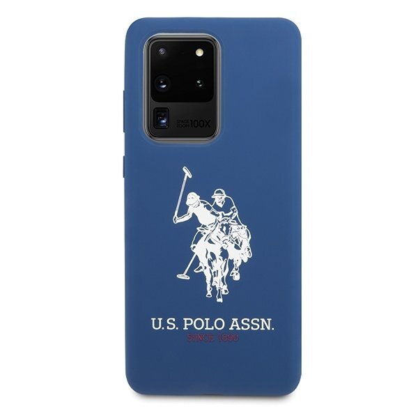 Dėklas Us Polo Ushcs69Slhrnv S20 Ultra G988 Granatowy/Navy Silicone Collection 4 Dėklas Us Polo Ushcs69Slhrnv S20 Ultra G988 Granatowy/Navy Silicone Collection 4