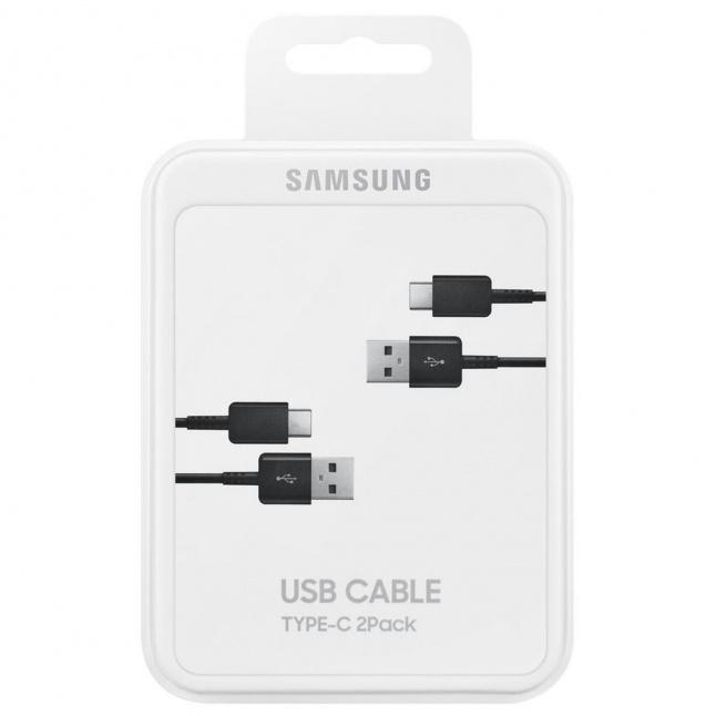 USB kabelis originalus Samsung EP-DG930 Type-C 1.5m 2vnt. pakuotėje juodas USB kabelis originalus Samsung EP-DG930 Type-C 1.5m 2vnt. pakuotėje juodas