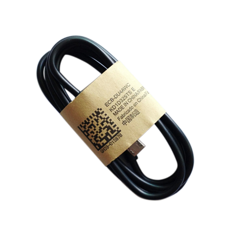 USB kabelis microUSB juodas HQ, 1.0m USB kabelis microUSB juodas HQ, 1.0m