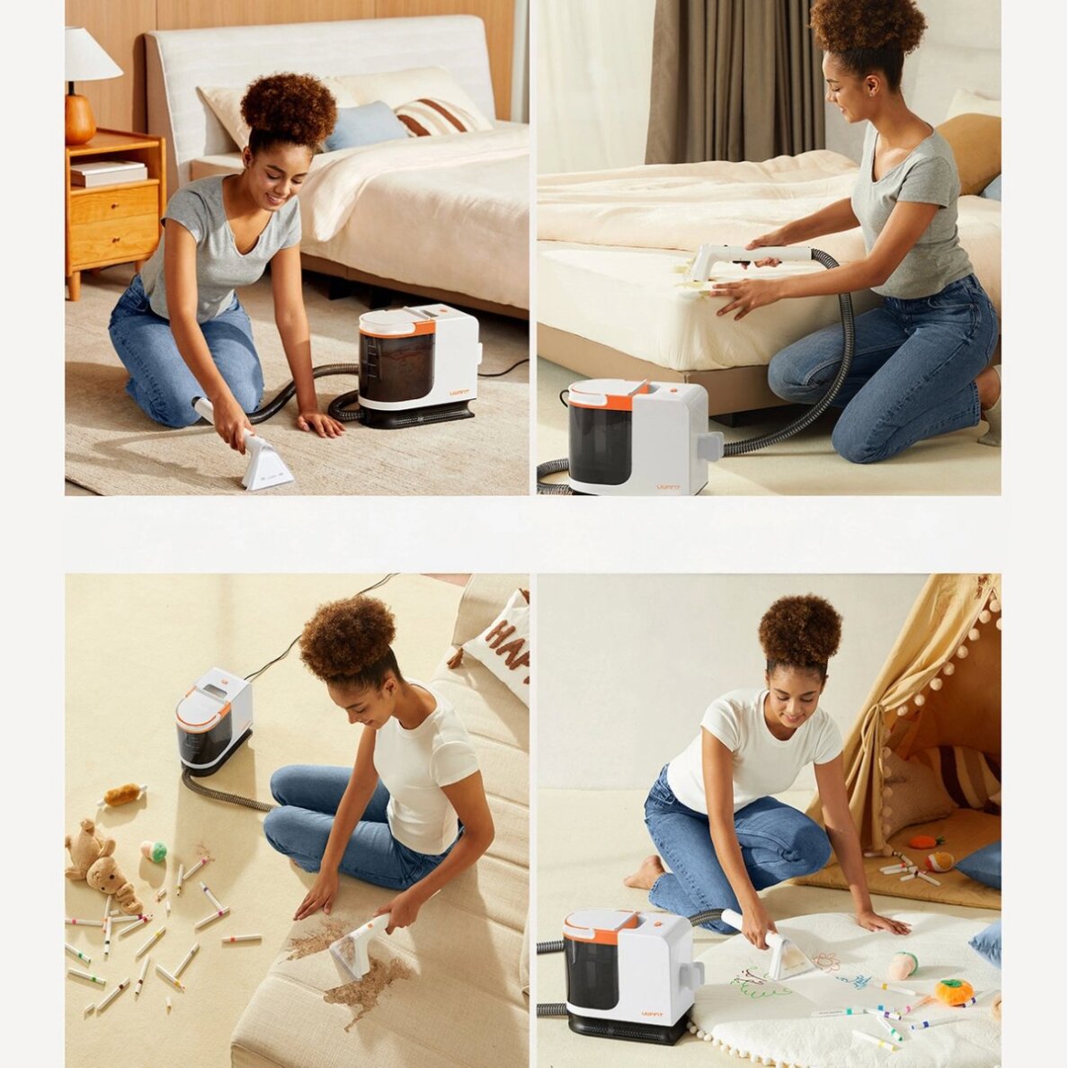 Plovimo dulkių siurblys UWANT B200-SE 12000Pa 450W – baltas 12