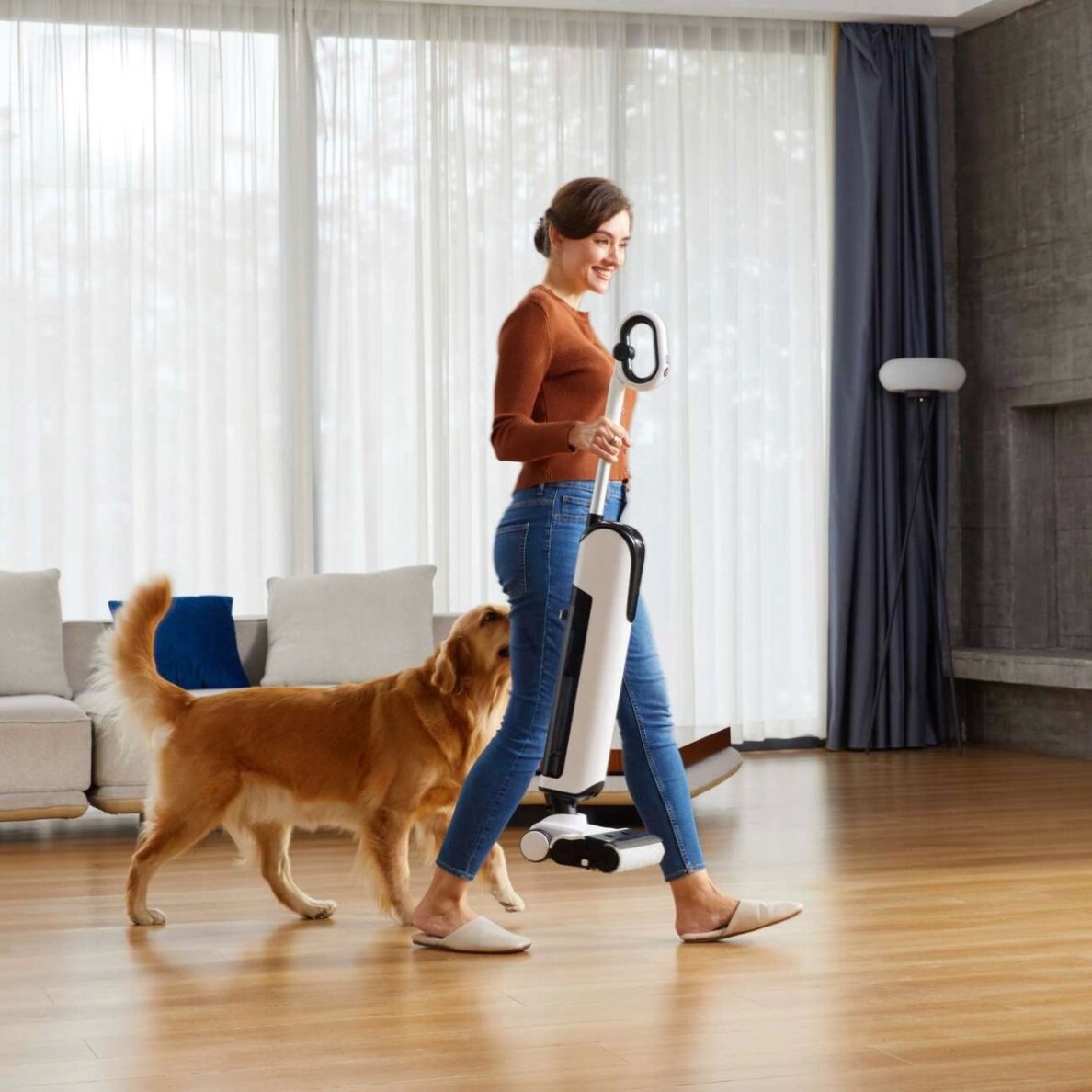 Vertikalus dulkių siurblys UWANT D100 17000Pa su plovimo funkcija ir įkrovimo stotele – baltas 19 Vertikalus dulkių siurblys UWANT D100 17000Pa su plovimo funkcija ir įkrovimo stotele – baltas 19