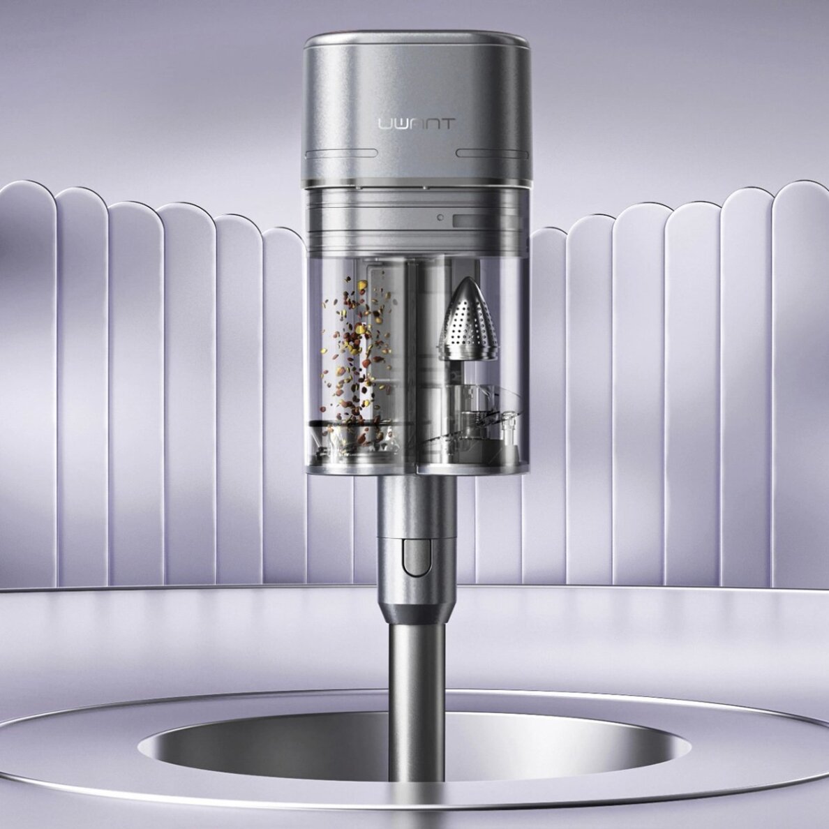 Belaidis dulkių siurblys UWANT V100 – pilkas 15