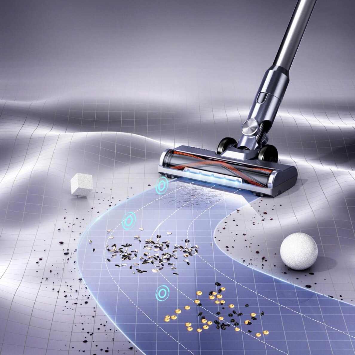 Belaidis dulkių siurblys UWANT V100 – pilkas 21