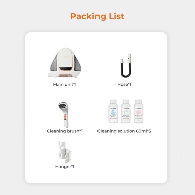 Plovimo dulkių siurblys UWANT B100-S 12000Pa 450W – baltas 5