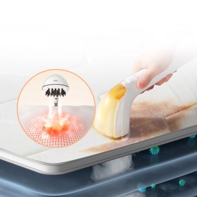 Plovimo dulkių siurblys UWANT B200 12000Pa 1900W su „Deep Cleaning“ garų funkcija – baltas 11 Plovimo dulkių siurblys UWANT B200 12000Pa 1900W su „Deep Cleaning“ garų funkcija – baltas 11