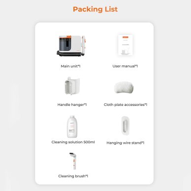 Plovimo dulkių siurblys UWANT B200-SE 12000Pa 450W – baltas 5