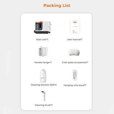 Plovimo dulkių siurblys UWANT B200-SE 12000Pa 450W – baltas 5