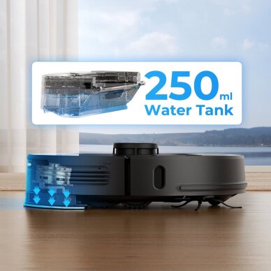 Robotinis dulkių siurblys UWANT U100 Lite su plovimo funkcija ir įkrovimo stotele – pilkas 14 Robotinis dulkių siurblys UWANT U100 Lite su plovimo funkcija ir įkrovimo stotele – pilkas 14