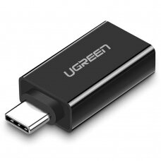 [Užsakomoji prekė] Adapteris OTG USB 3.0 į Type-C 5Gbps - Ugreen (20808) - Juodas