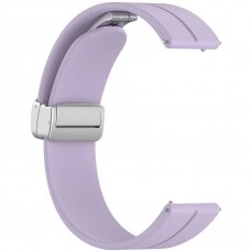 [Užsakomoji prekė] Apyrankė skirta Samsung Galaxy Watch 4/5/6/Active 2, Huawei Watch GT 3 (42mm)/GT 3 Pro (43mm) - Techsuit Watchband (W011) - Violetinė