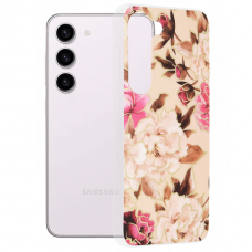 [Užsakomoji prekė] Dėklas Samsung Galaxy S23 FE - Techsuit Marble Series - Mary Berry Nude