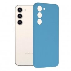 [Užsakomoji prekė] Dėklas skirtas Samsung Galaxy S22 Plus 5G - Techsuit Soft Edge Silicone - Denim Mėlynas