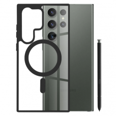 [Užsakomoji prekė] Dėklas skirtas Samsung Galaxy S23 Ultra - Techsuit MagSafe Pro - Juodas