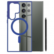 [Užsakomoji prekė] Dėklas skirtas Samsung Galaxy S23 Ultra - Techsuit MagSafe Pro - Mėlynas