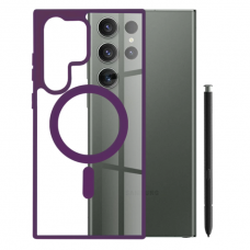 [Užsakomoji prekė] Dėklas skirtas Samsung Galaxy S23 Ultra - Techsuit MagSafe Pro - Violetinis