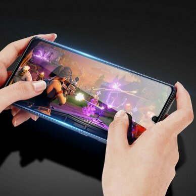 [Užsakomoji prekė] Ekrano apsauga skirta Motorola Moto E32 / E32s - Dux Ducis Tempered Glass - Juodas  2