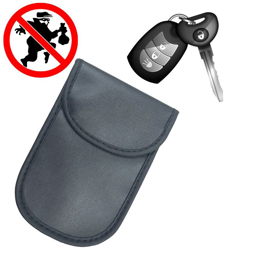Vertical Signal blocking chest Radio blocking Faraday case skirta car keys 14 cm x 10 cm black UGLX912 Vertical Signal blocking chest Radio blocking Faraday case skirta car keys 14 cm x 10 cm black UGLX912