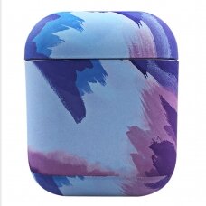 Dėklas Watercolor AirPods Case colorful AirPods 2 / AirPods 1 Mėlynas