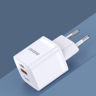 Wall charger GaN 33W PPS USB C/USB Dudao A13Pro - white 5