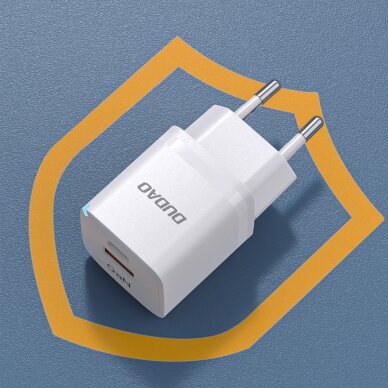 Wall charger GaN 33W PPS USB C/USB Dudao A13Pro - white 6