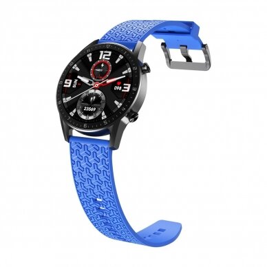 Apyrankė Y strap Samsung Galaxy Watch  (46mm) / Gear S3 (46mm) / Watch 3 (45mm) Mėlyna 2