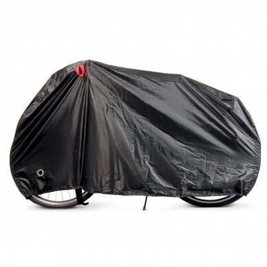 Waterproof bike cover size L - Juodas Waterproof bike cover size L - Juodas