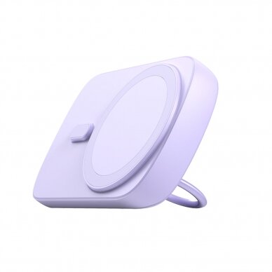 Wireless powerbank 6000mAh Joyroom JR-W030 20W MagSafe with ring and stand - purple 1 Wireless powerbank 6000mAh Joyroom JR-W030 20W MagSafe with ring and stand - purple 1