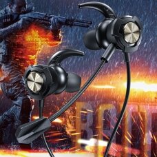 Ausinės WK Design YB01 Gaming Series In-Ear 3.5mm Mini-Jack Mic Juodas (YB01-Black)