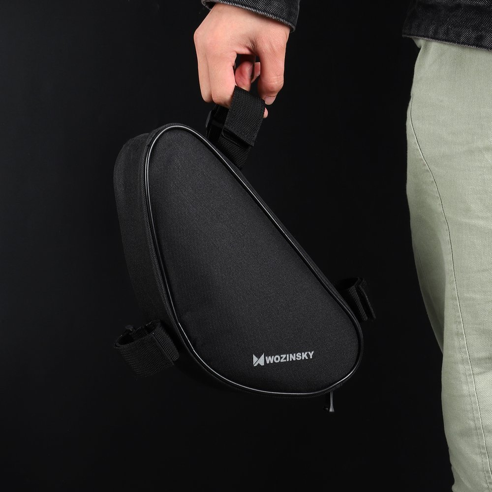 Wozinsky bicycle bag for the bicycle frame 1.5 L black (WBB11BK) UGLX912 8 Wozinsky bicycle bag for the bicycle frame 1.5 L black (WBB11BK) UGLX912 8