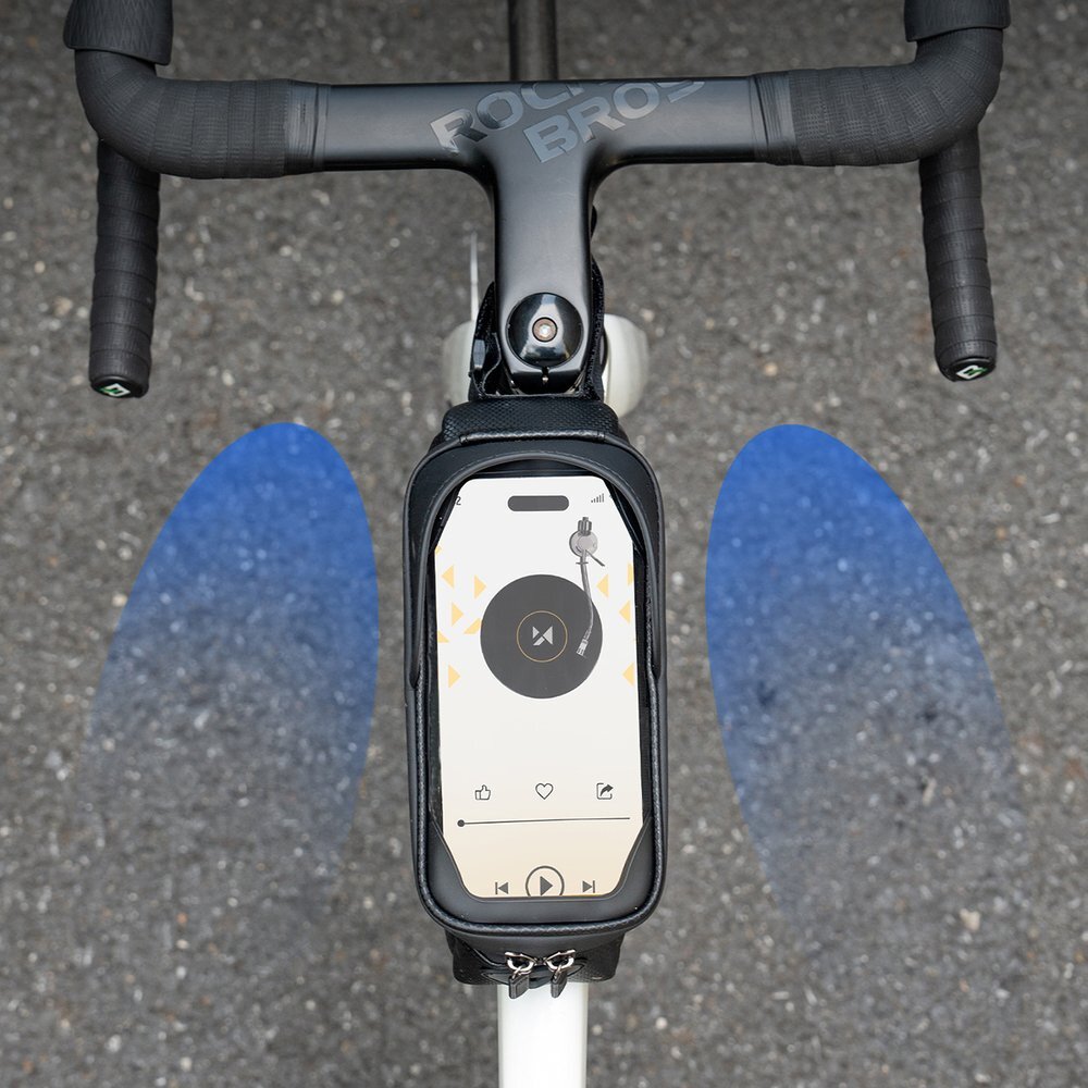 Dviračio krepšys Wozinsky ant rėmo, šarvuotas, su telefono kišene 1.7 l – juodas 6 Dviračio krepšys Wozinsky ant rėmo, šarvuotas, su telefono kišene 1.7 l – juodas 6