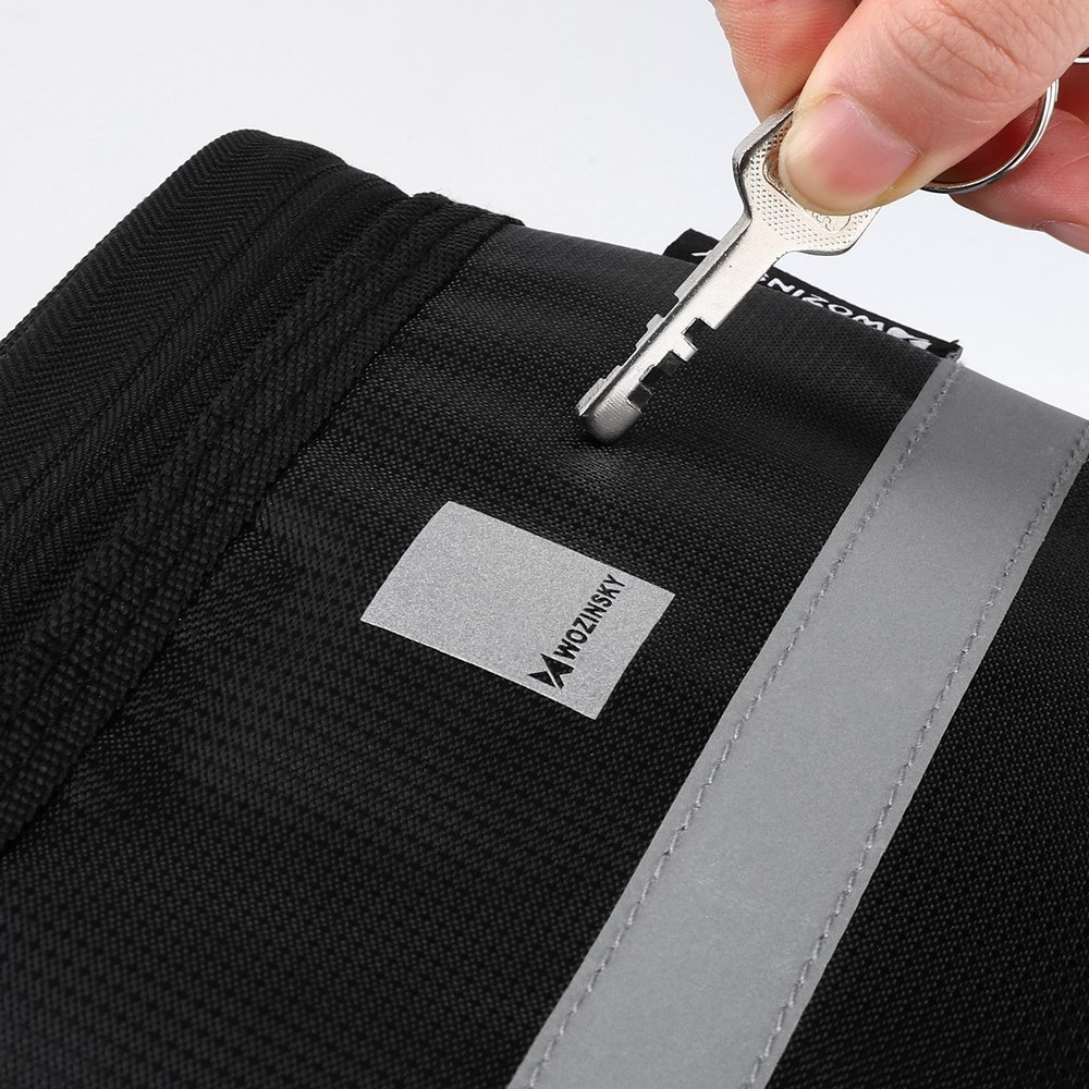 Wozinsky bicycle handlebar bag 2L black (WBB12BK) 5 Wozinsky bicycle handlebar bag 2L black (WBB12BK) 5