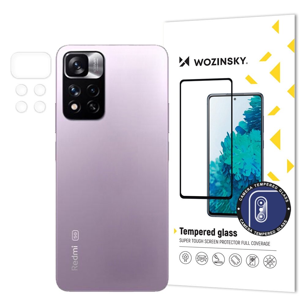 Kameros apsauga Wozinsky Camera Glass 9H Xiaomi Poco X4 NFC 5G Kameros apsauga Wozinsky Camera Glass 9H Xiaomi Poco X4 NFC 5G