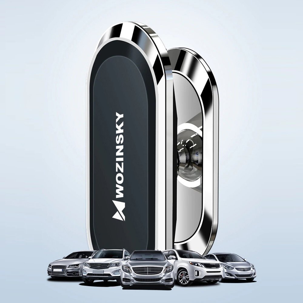 Laikiklis Wozinsky Flat Vehicle Mount Magnetic Bracket 360 skirta Dashboard Silver (Wmh-06) 13 Laikiklis Wozinsky Flat Vehicle Mount Magnetic Bracket 360 skirta Dashboard Silver (Wmh-06) 13