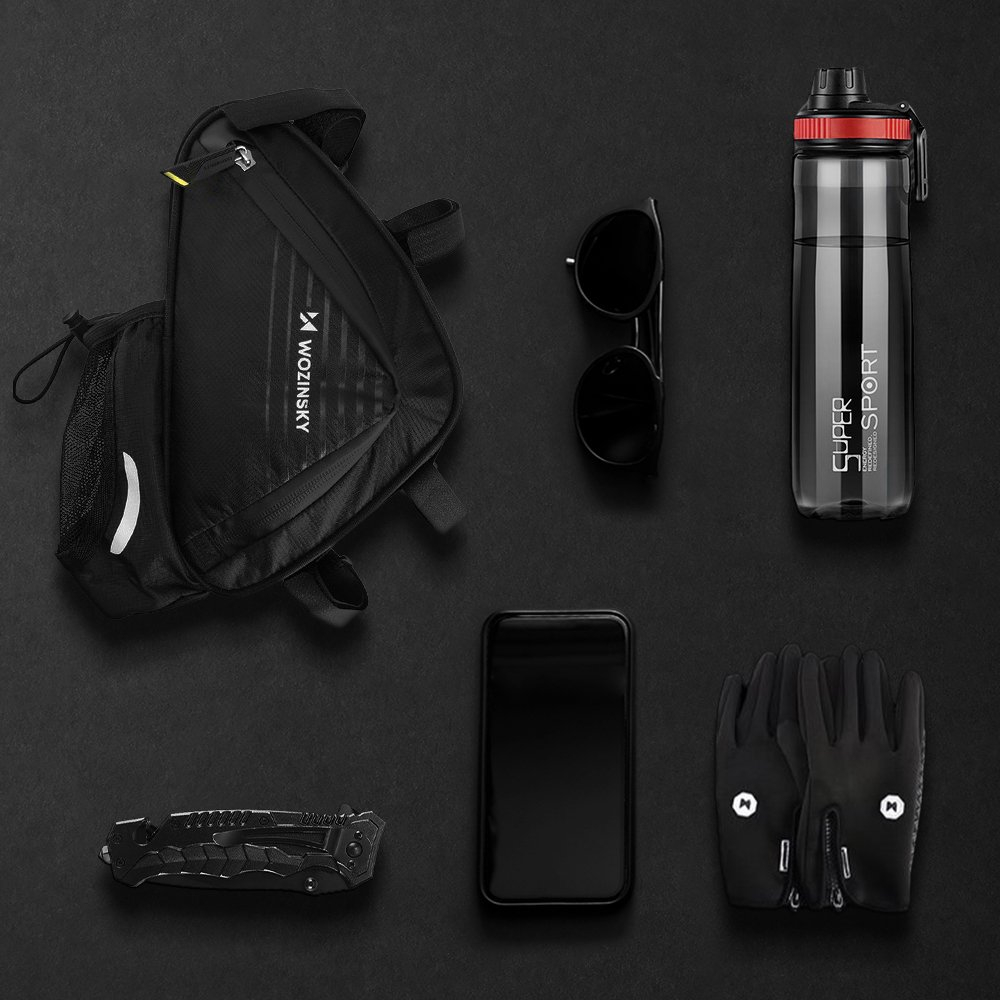 Krepšys Dviračiui montuojamas ant rėmo Wozinsky frame bottle bag Juodas (WBB23BK) 7 Krepšys Dviračiui montuojamas ant rėmo Wozinsky frame bottle bag Juodas (WBB23BK) 7