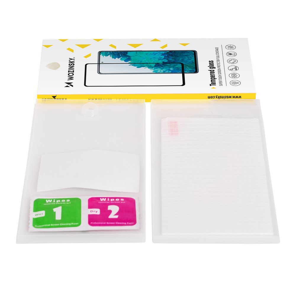 Wozinsky Full Cover Flexi Nano Glass Hybrid Screen Protector hibridinis apsauginis stiklas iPhone 13 mini juodais kraštais 11 Wozinsky Full Cover Flexi Nano Glass Hybrid Screen Protector hibridinis apsauginis stiklas iPhone 13 mini juodais kraštais 11