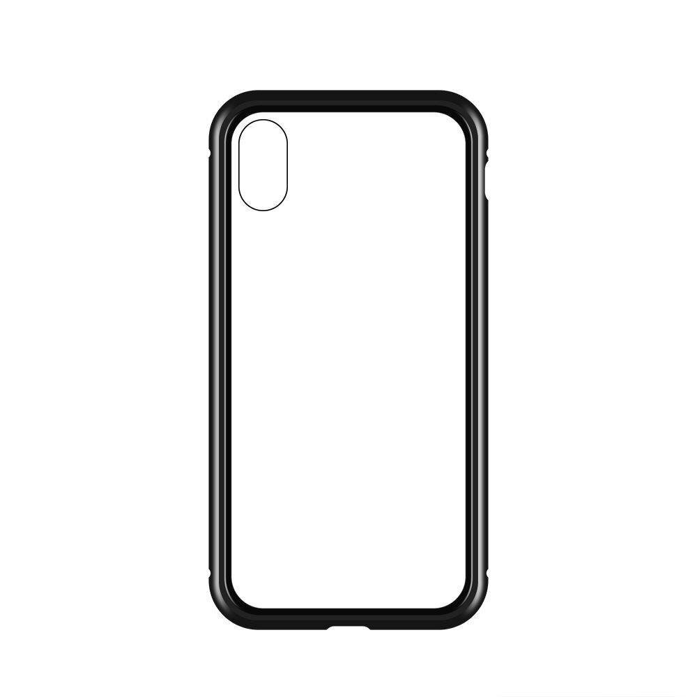Wozinsky Full Magnetic Case Full Body Front and Back Cover with built-in glass for Vivo X60 black-transparent 2 Wozinsky Full Magnetic Case Full Body Front and Back Cover with built-in glass for Vivo X60 black-transparent 2