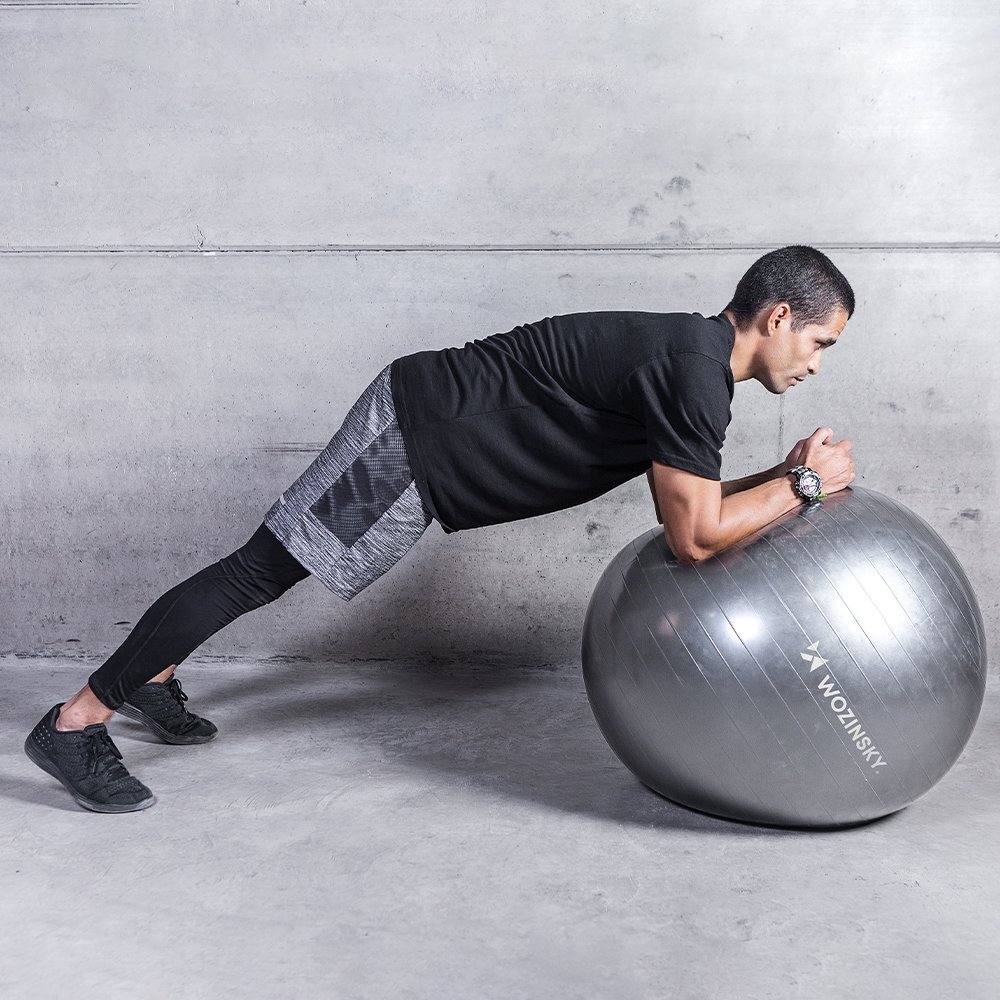 Gimnastikos Kamuolys Wozinsky 65cm Mėlynas 1