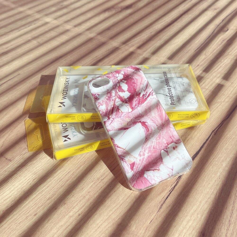 Dėklas Wozinsky Marble TPU case Samsung Galaxy A22 4G Juodas 8 Dėklas Wozinsky Marble TPU case Samsung Galaxy A22 4G Juodas 8