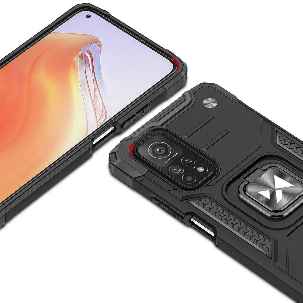 Dėklas Wozinsky Ring Armor Mi Poco M4 Pro 5G / Redmi Note 11 5G (China) / Redmi Note 11T 5G / Redmi Note 11S 5G Juodas 1 Dėklas Wozinsky Ring Armor Mi Poco M4 Pro 5G / Redmi Note 11 5G (China) / Redmi Note 11T 5G / Redmi Note 11S 5G Juodas 1