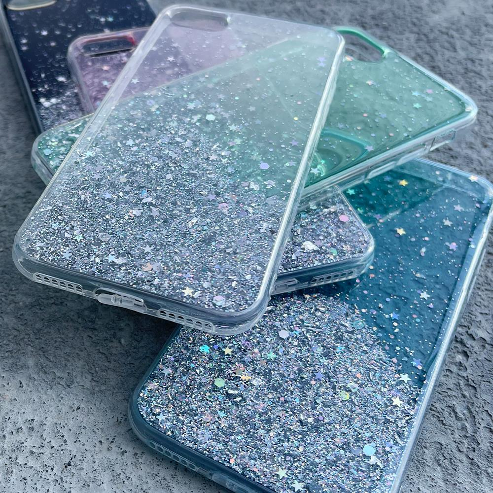 Dėklas Wozinsky Star Glitter Samsung Galaxy A22 4G rožinis 3 Dėklas Wozinsky Star Glitter Samsung Galaxy A22 4G rožinis 3