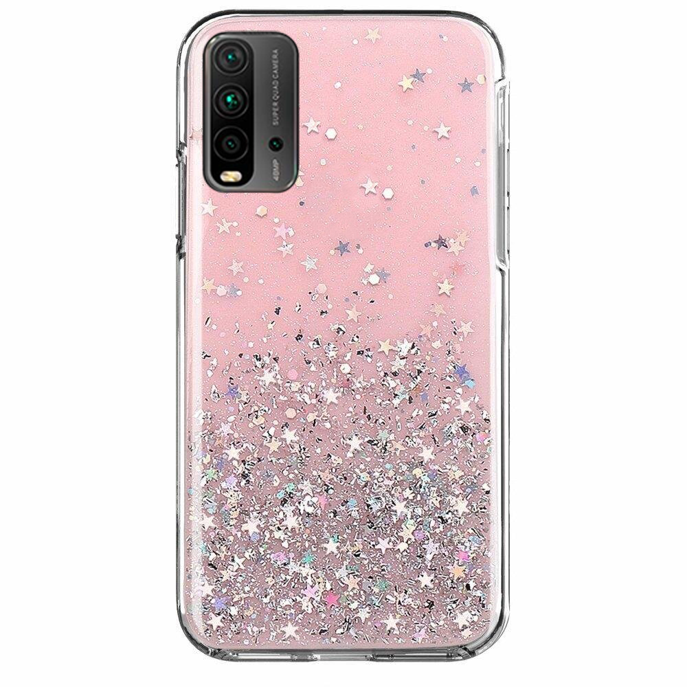 Blizgus TPU dėklas Wozinsky Star Glitter Xiaomi Redmi K40 Pro+/ K40 Pro/ K40/ Poco F3 rožinis Blizgus TPU dėklas Wozinsky Star Glitter Xiaomi Redmi K40 Pro+/ K40 Pro/ K40/ Poco F3 rožinis