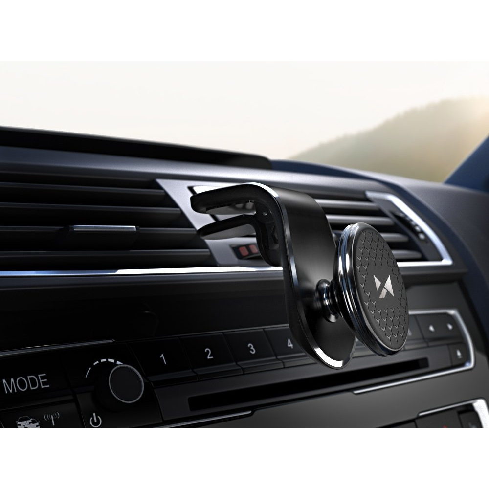 Wozinsky Universal Magnetic Car Bracket Mount Phone Holder 360 skirta Air Outlet Black (Wmh-03) 7