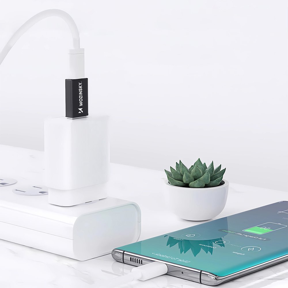 Adapteris Wozinsky WAAC-01 USB-A – USB-C OTG – juodas 6 Adapteris Wozinsky WAAC-01 USB-A – USB-C OTG – juodas 6