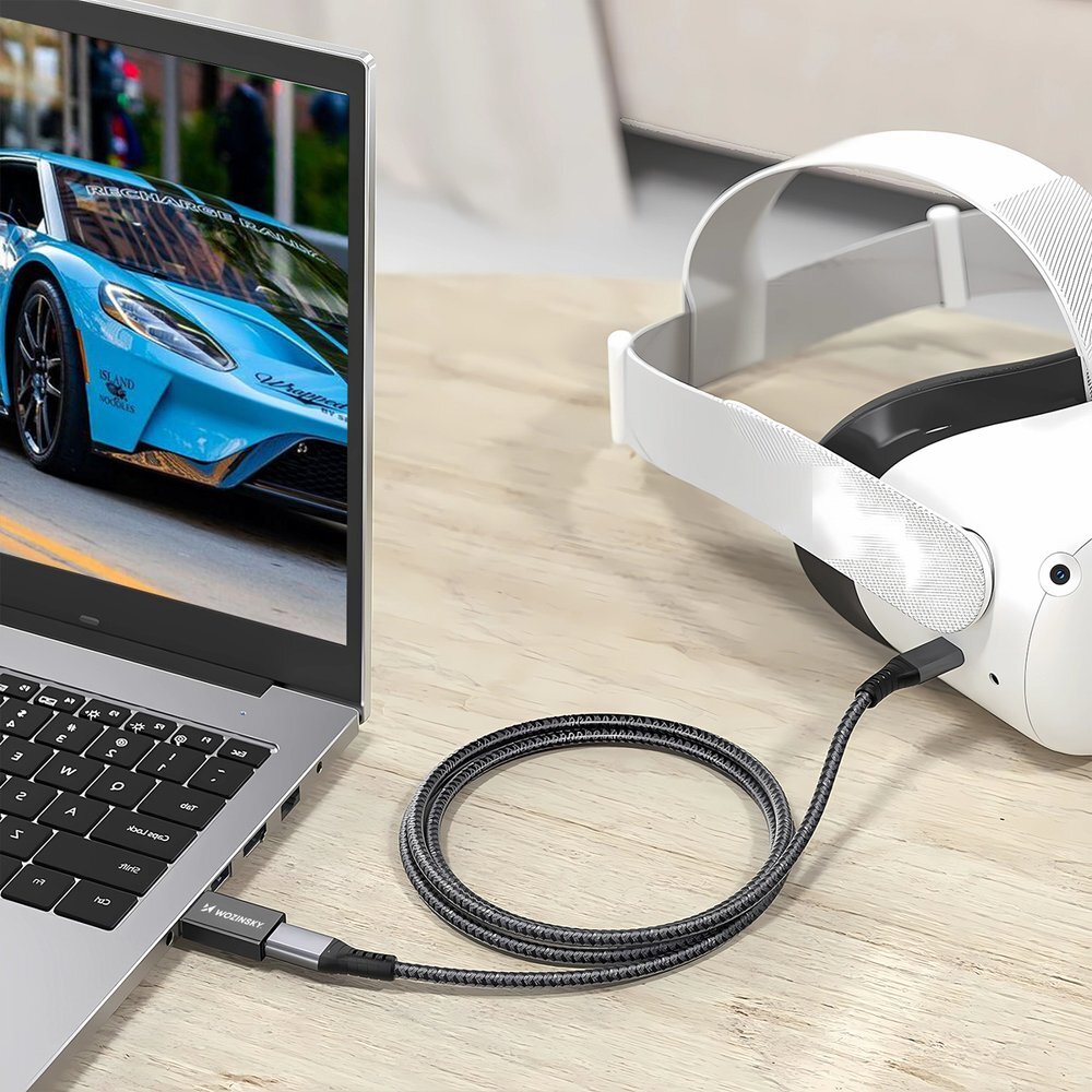 Adapteris Wozinsky WAAC-01 USB-A – USB-C OTG – juodas 8